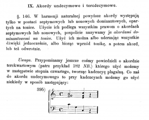 akordy undecymowe i&nbsp;tercdecymowe