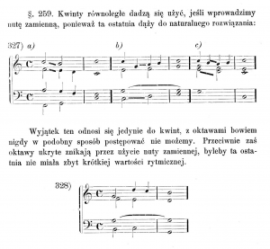 dzwieki obce i&nbsp;kwinty rownolegle