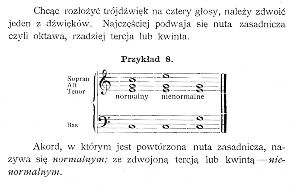 dwojenie składników