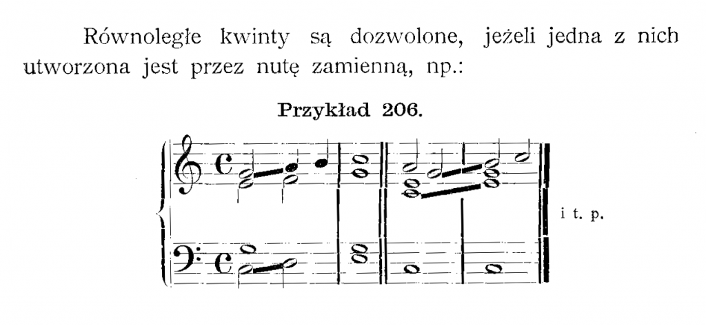 równoległości a&nbsp;dźwięki obce