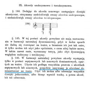 Żeleński W., Roguski G., Nauka harmonji oraz&nbsp;pierwszych zasad kompozycji, Warszawa 1899, s. 90