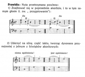 A. Chlondowski, Nauka harmonji, Przemyśl 1929, s. 61-62
