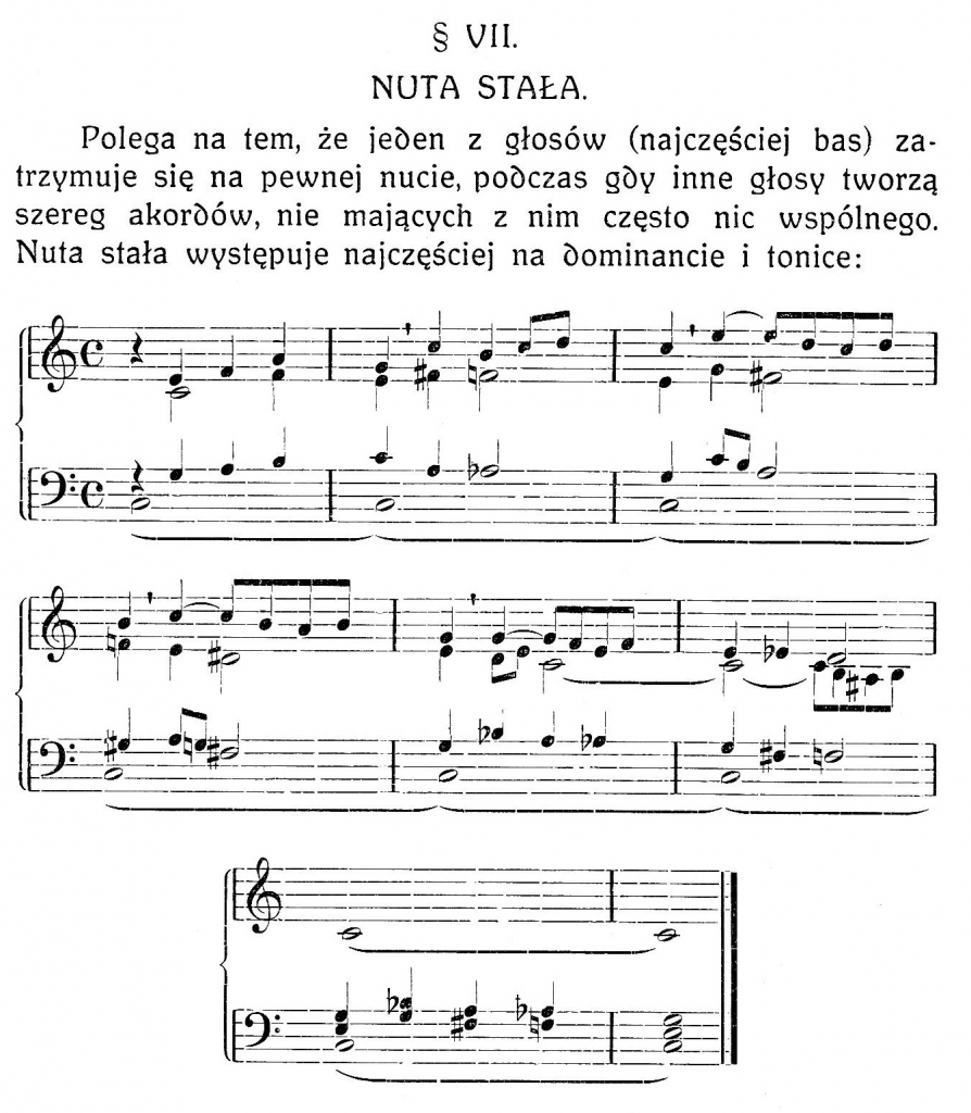 A. Chlondowski, Nauka harmonji, Przemyśl 1929, s. 76